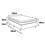 Cama Box Conjugado Simbal Vareze Foam em Espuma Casal 50x138x188cm - Cinza