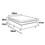 Cama Box Conjugado Umaflex Granada Flow Espuma D28 Casal 51x138x188 - Preto