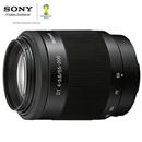 Lente Sony SAL-55200 com com distância focal de...
