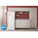 Cozinha Compacta BRV Juliana 3 Peças - Branco/D...