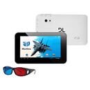 Tablet DL Max View 3D TD-M71 PRE com Tela 7", 8...