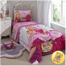 Edredom Solteiro Lepper Barbie Escola de Prince...