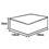 Colchão Casal Gazin Liss Bela  D-33 c/ Pillow Top e Molas Bonnel - 24x138