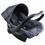 Conjunto Carrinho de Bebê Burigotto Línea + Cadeira para Automóvel Burigotto Touring Murano