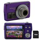 Câmera Digital Polaroid IS529 Roxa com LCD 2,7”...