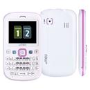Celular desbloqueado Meu SN56 Branco/Rosa com T...