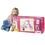 Bicicleta Barbie Caloi Aro 12 - Rosa/Branco