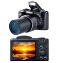 Câmera Canon PowerShot SX500 Preta com 16 MP, L...