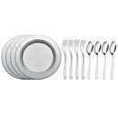 Conjunto de Sobremesa Inox Tramontina La Paticc...