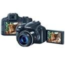 Câmera Canon SX50 Preta com LCD 2,8”, 12.1MP, Z...