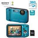 Câmera Digital Sony Cyber-shot DSC-TF1 Azul com...