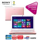 Notebook Sony Vaio SVE14123CBP com Intel® Core™...