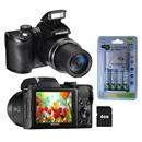 Câmera Samsung WB100 Preta - LCD 3,0”, 16.2MP, ...