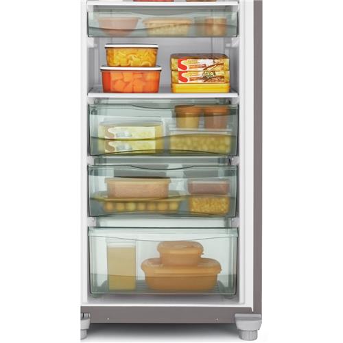 Freezer Vertical Brastemp Flex Frost Free BVR28GR 228L Inox