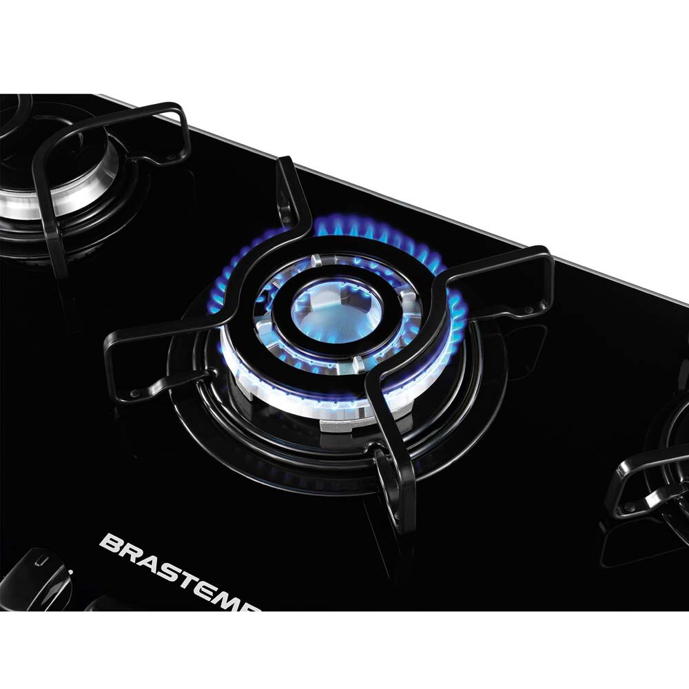 Cooktop a Gás 5 Bocas Brastemp Ative! Four Crown BDD76AE Cooktops no