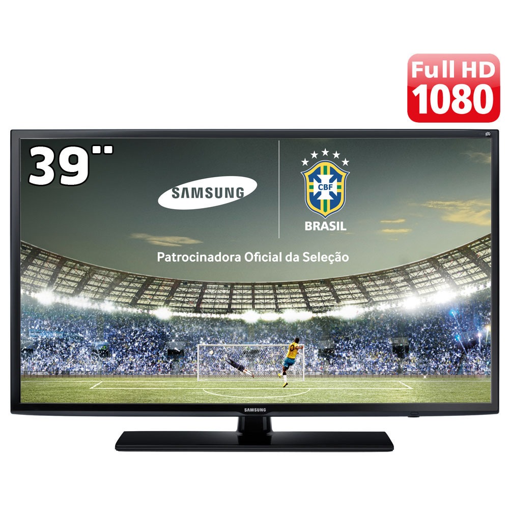 TV LED 39” FULL HD Samsung 39FH5205 com Conversor Digital Integrado