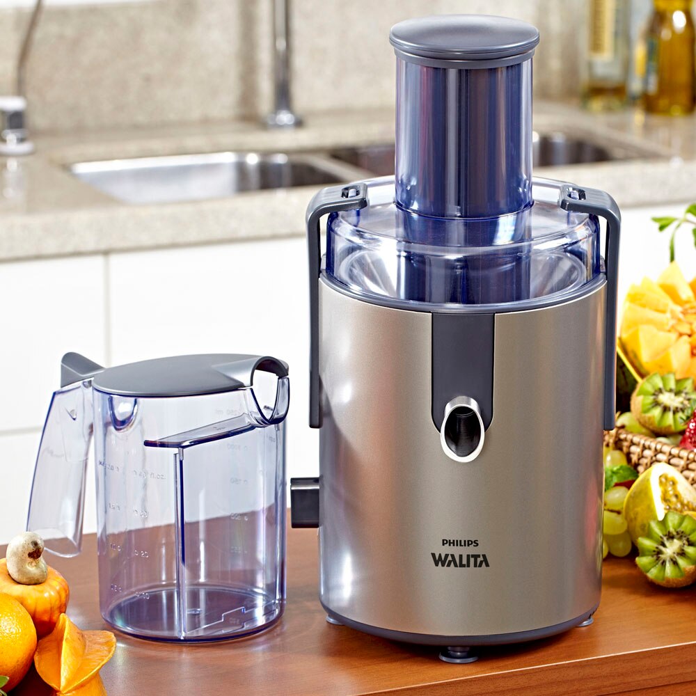 Centrifuga Philips Walita Juicer RI1858 Prata - 650 W - Centrifugas no CasasBahia.com.br