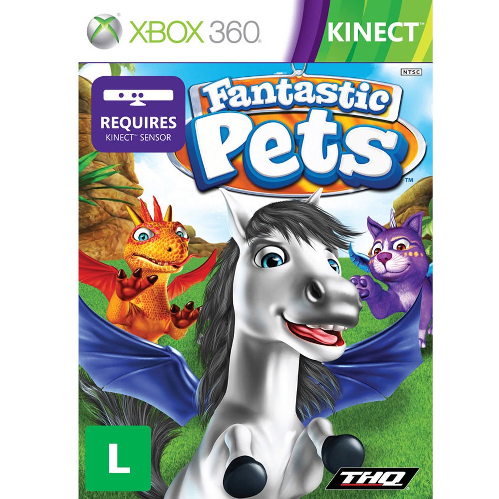 Jogo Fantastic Pets p/ Kinect Xbox 360 Jogos Xbox 360 no CasasBahia
