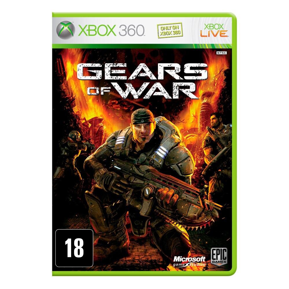 Jogo Gears of War Xbox 360 Jogos Xbox 360 no