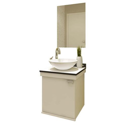 Gabinete para Banheiro Vtec Alcor com Cuba e Espelho 35 x 50 cm Branco Co -> Gabinete De Banheiro Acrílico Gabinete para Banheiro Vtec Alcor com Cuba e Espelho 35 x 50 cm Branco Co -> Gabinete De Banheiro Acrílico