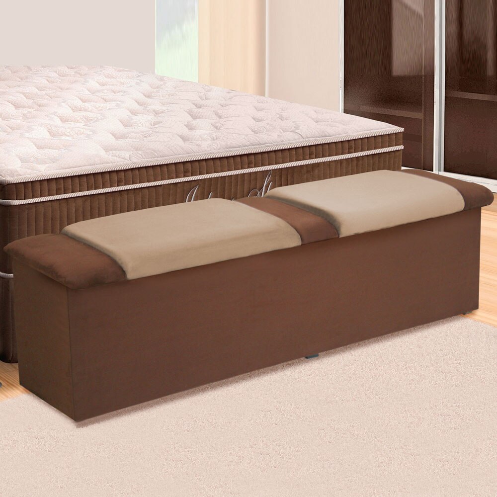 Calçadeira Casal Simbal Duquesa com Baú 140cm Calçadeiras no CasasBahia com br Baú Para Quarto ~ Calçadeira Casal Simbal Duquesa com Baú 140cm Calçadeiras no CasasBahia com br