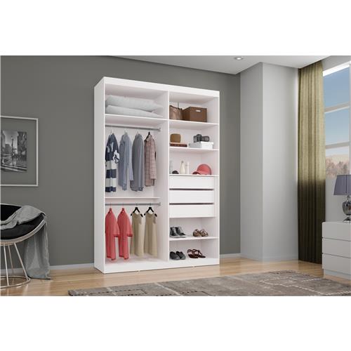 Armário Bartira Ipiranga com 4 Portas e 3 Gavetas Branco Ciliégio Guarda roupas e Roupei Armario Tela Alcampo ~ Armário Bartira Ipiranga com 4 Portas e 3 Gavetas Branco Ciliégio Guarda roupas e Roupei