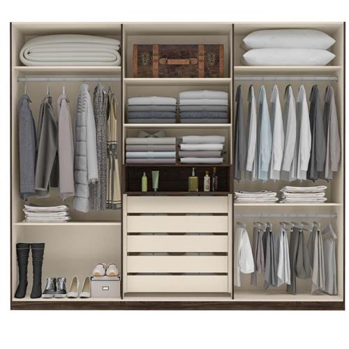 Guarda Roupa Móveis THB Concept Vitreo com 6 Portas e 5 Gavetas Guarda roupas e Roupeiros no Guarda Roupa Thb ~ Guarda Roupa Móveis THB Concept Vitreo com 6 Portas e 5 Gavetas Guarda roupas e Roupeiros no