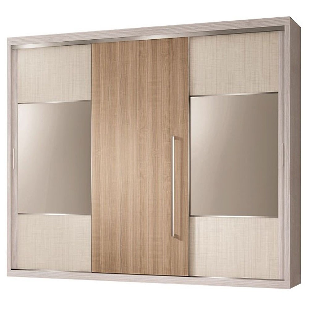 Guarda Roupa Móveis Europa Gaia Flex com 3 portas e Aparador Furniture ~ Guarda Roupa Móveis Europa Gaia Flex com 3 portas e