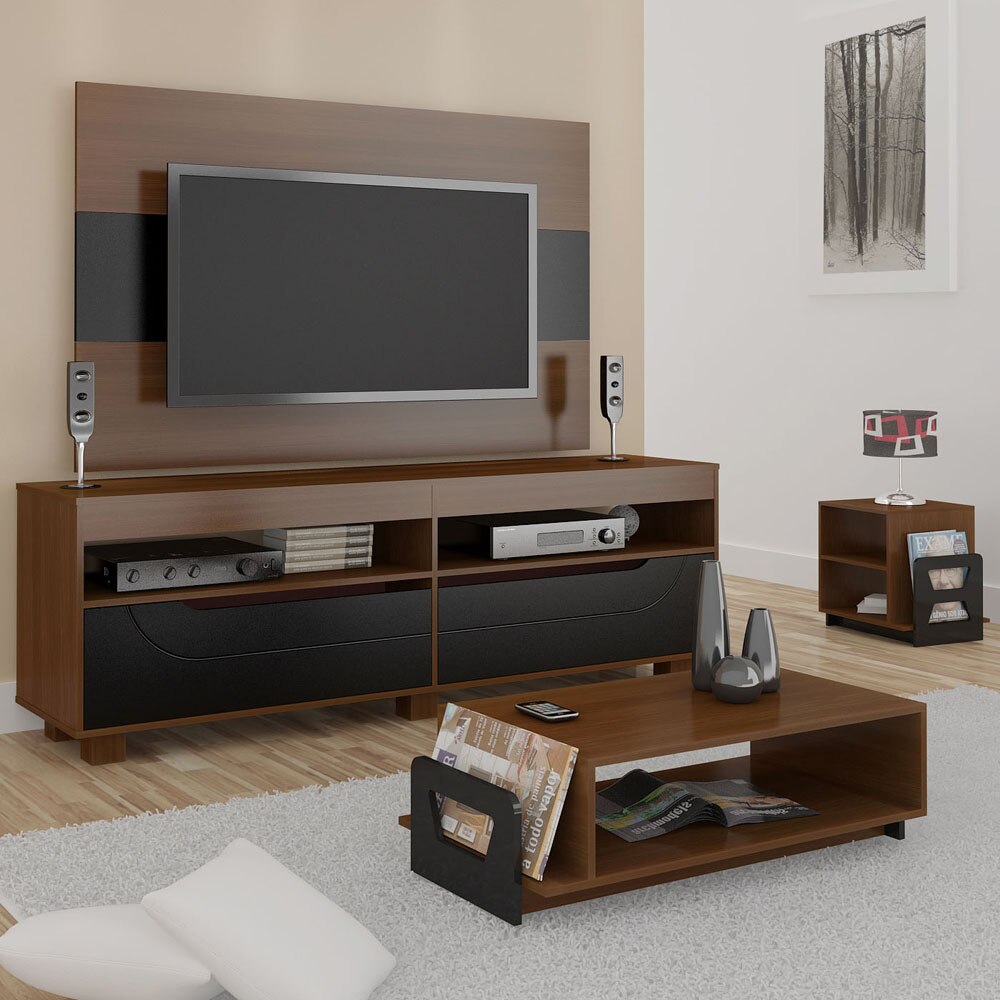 Rack Para Sala Pequena Casas Bahia ~ Rack Artely Infinity 2202 + Painel Artely Florence 2243 + Mesa de Rack Para Sala Pequena Casas Bahia ~ Rack Artely Infinity 2202 + Painel Artely Florence 2243 + Mesa de