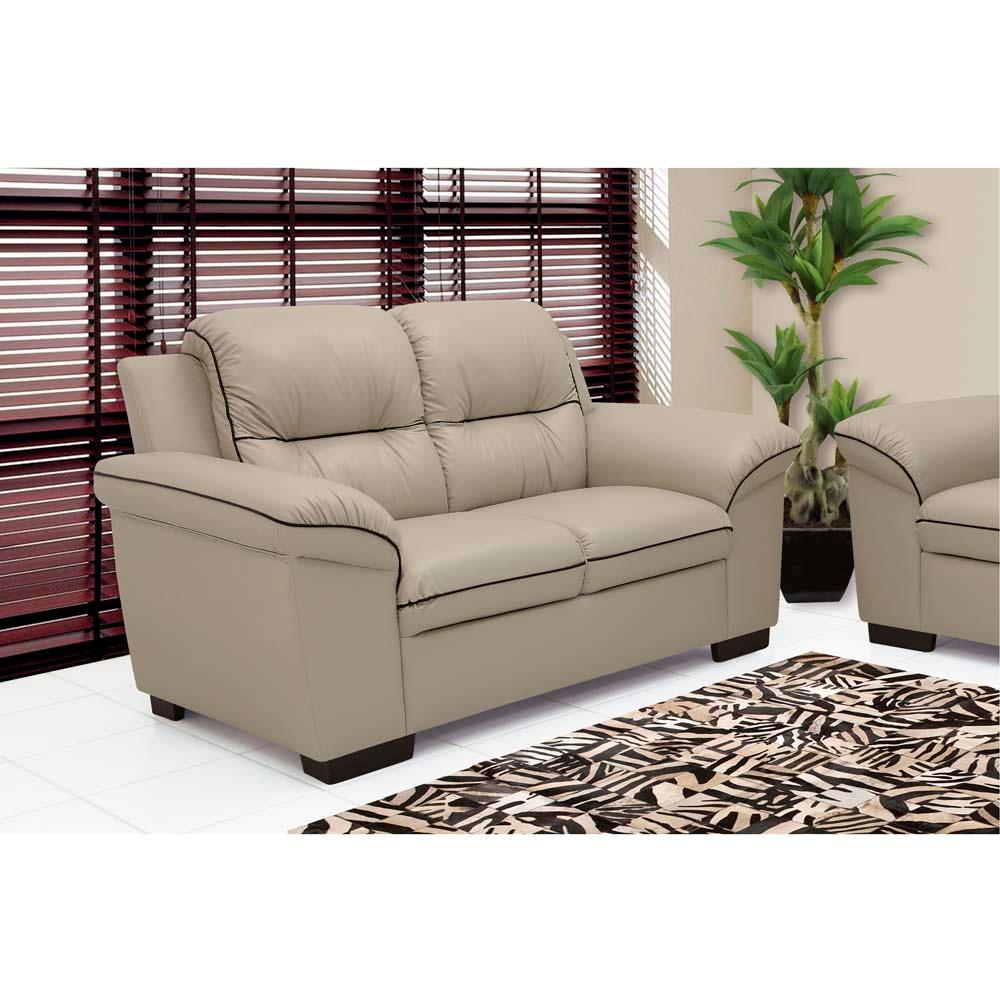 Sofá Linoforte de 2 lugares modelo Savoy em Corino Sofás no