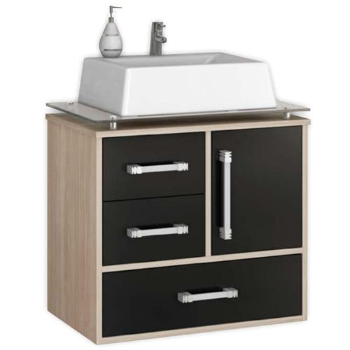 Gabinete para Banheiro Cerocha Cricus com Cuba e Suporte em Vidro Conjuntos -> Gabinete De Banheiro Tampo De Vidro Gabinete para Banheiro Cerocha Cricus com Cuba e Suporte em Vidro Conjuntos -> Gabinete De Banheiro Tampo De Vidro
