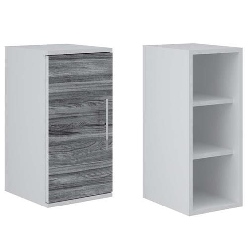 Cozinha Compacta Palmeira T u00e2mara X com 4 Peças Branco Armario Modular Leroy Merlin ~ Cozinha Compacta Palmeira T u00e2mara X com 4 Peças Branco