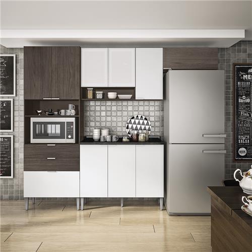 Cozinha Bartira Manuela com 9 Portas e 3 Gavetas Amaretto Branco Cozinha Compacta no Adesivo De Flores Para Roupas ~ Cozinha Bartira Manuela com 9 Portas e 3 Gavetas Amaretto Branco Cozinha Compacta no
