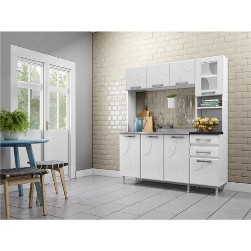 Cozinha Compacta Telasul Safira com 8 Portas e 2 Gavetas Cozinha Compacta n # Cozinha Compacta Telasul Cozinha Compacta Telasul Safira com 8 Portas e 2 Gavetas Cozinha Compacta n # Cozinha Compacta Telasul