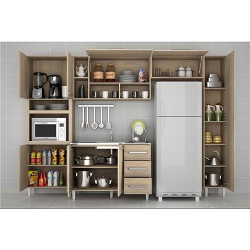 Cozinha Compacta Salleto Master II com 5 Peças Smoked Cozinha Modulada no # Cozinha Compacta Com Torre Quente Cozinha Compacta Salleto Master II com 5 Peças Smoked Cozinha Modulada no # Cozinha Compacta Com Torre Quente
