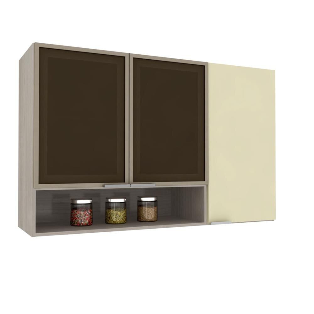 Armário Bartira Manuela com 3 Portas Cozinha Modulada no CasasBahia com br Adesivo De Flores Para Roupas ~ Armário Bartira Manuela com 3 Portas Cozinha Modulada no CasasBahia com br