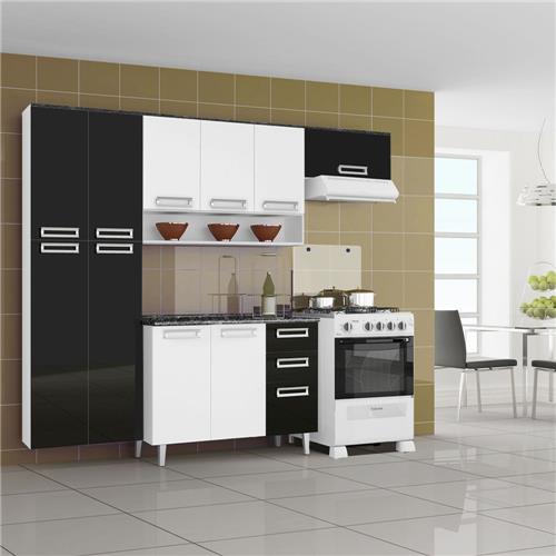 Paneleiro Duplo Itatiaia Dakar IPLD 64 Branco Preto Cozinha Modulada no CasasBahia com br Aparador De Pelos Trimmer Britânia É Bom ~ Paneleiro Duplo Itatiaia Dakar IPLD 64 Branco Preto Cozinha Modulada no CasasBahia com br