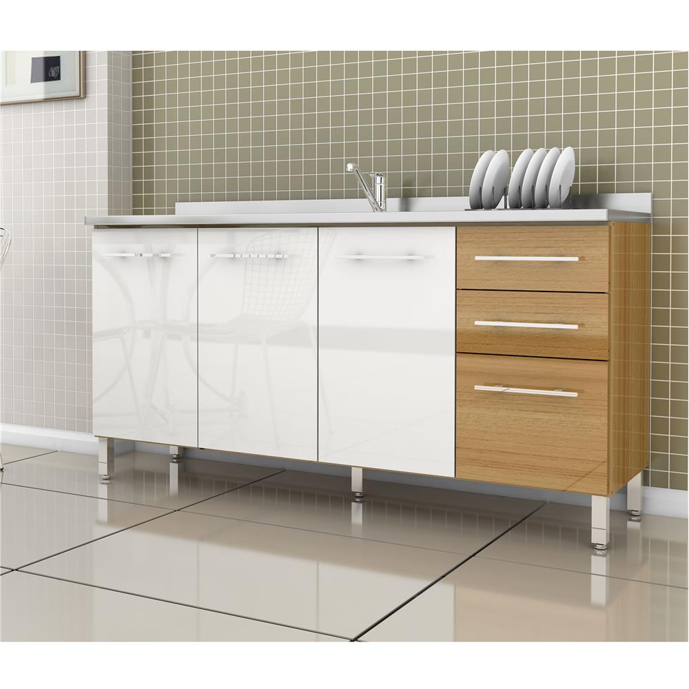 Gabinete para Pia Bartira Glamour com 3 Portas e 3 Gavetas 6553249 Imbuia -> Gabinete Para Pia De Banheiro Casas Bahia Gabinete para Pia Bartira Glamour com 3 Portas e 3 Gavetas 6553249 Imbuia -> Gabinete Para Pia De Banheiro Casas Bahia