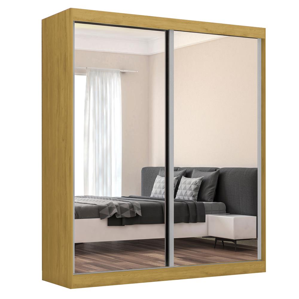 Guarda Roupa Bartira Blumenau com 2 Portas de Correr e Aparador Furniture ~ Guarda Roupa Bartira Blumenau com 2 Portas de Correr e