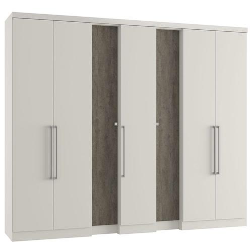 Guarda Roupa Móveis THB Prestige com 7 Portas e 4 Gavetas Champagne Demoliç u00e3o Guarda roupas Guarda Roupa Thb ~ Guarda Roupa Móveis THB Prestige com 7 Portas e 4 Gavetas Champagne Demoliç u00e3o Guarda roupas