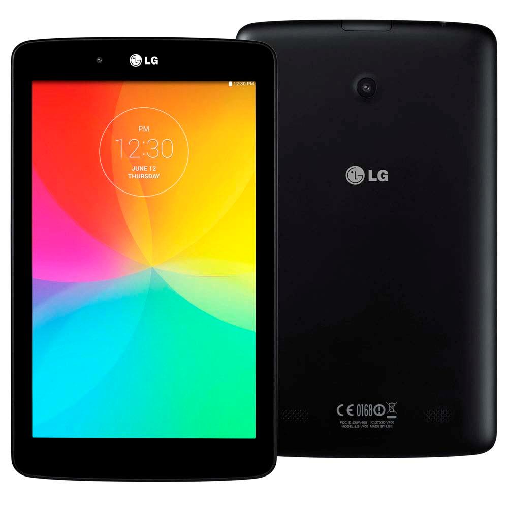 Tablet LG G Pad V480 Preto com Tela de 8", 16GB, Android 4.4, Câmera