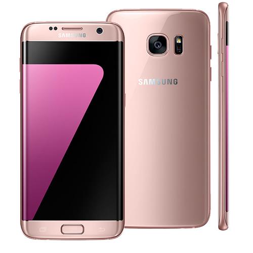 Smartphone Samsung Galaxy S7 edge Rose com 32GB, Tela 5.5