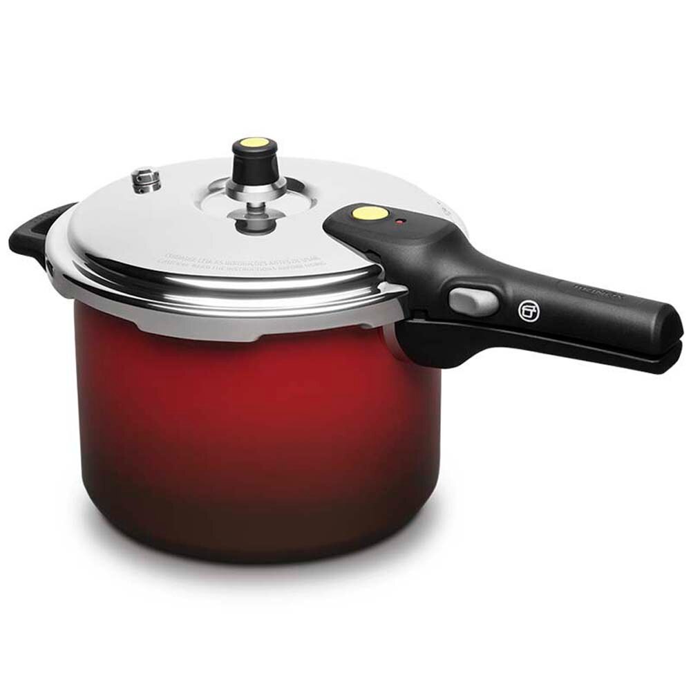 Panela de Pressão Brinox Pressure 4950/120 Vermelha - 3 L - Panelas de