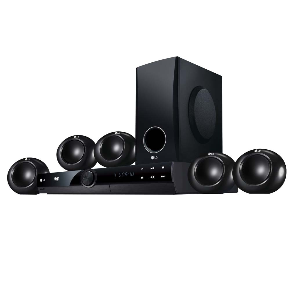 Home Theater LG HT306SU 5.1 canais c Entrada USB e Cabo HDMI 330 W
