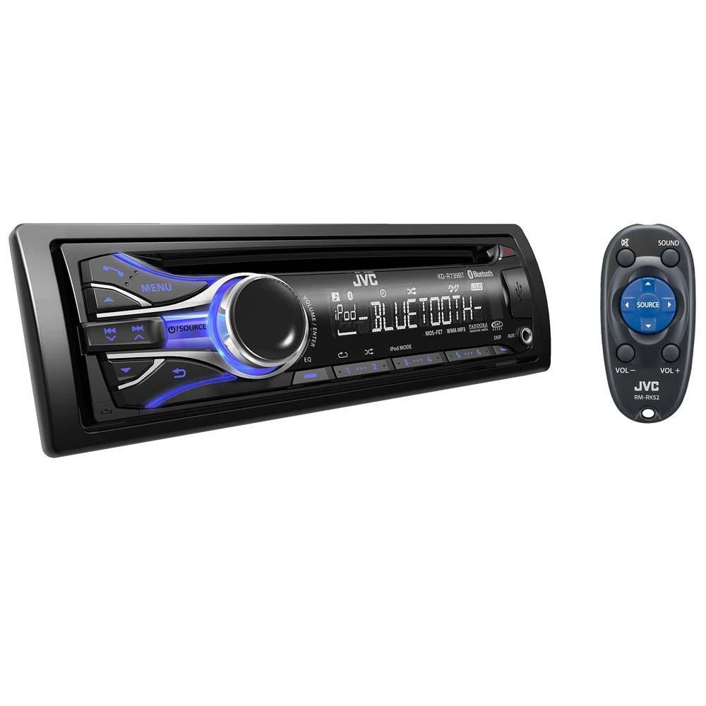 CD Player Automotivo KDR739BT JVC com Iluminação de Cor Variável