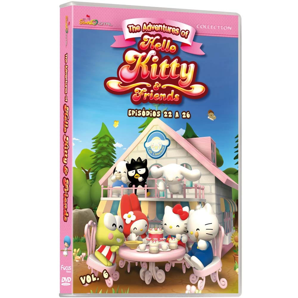 DVD - The Adventures of Hello Kitty & Friends: Episódios 22 a 26 - Cast Of The Adventures Of Hello Kitty & Friends