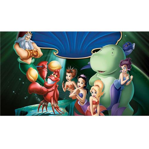 DVD A Pequena Sereia a História de Ariel The Little Mermaid Ariel's Beginning Animação