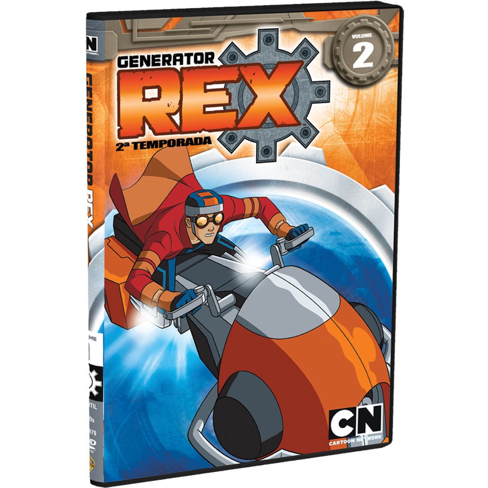 DVD Generator Rex 2ª Temporada Volume 2 2 Discos Minisséries e