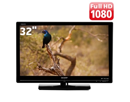 A TV 32” LED Sharp Aquos LC 32SV302B A TV 32” LED Sharp Aquos LC 32SV302B