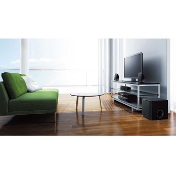 O home theater Yamaha YHT 299BL instalado home theater Yamaha YHT 299BL instalado